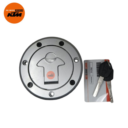 Tapon Llaves Tapa Tanque Combustible Gris