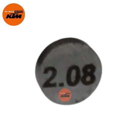 Monedas Pulsadoras Ajuste Valvulas (2.08mm)