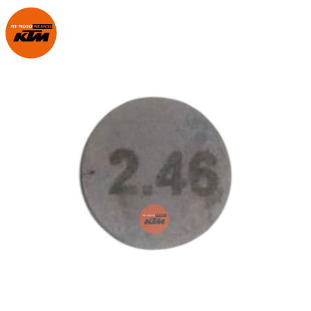 Monedas Pulsadoras Ajuste Valvulas (2.46mm)