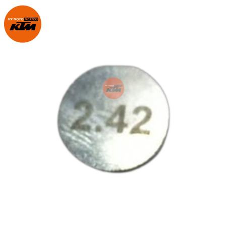Monedas Pulsadoras Ajuste Valvulas (2.42mm)