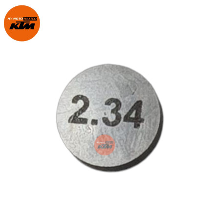 Monedas Pulsadoras Ajuste Valvulas (2.34mm)