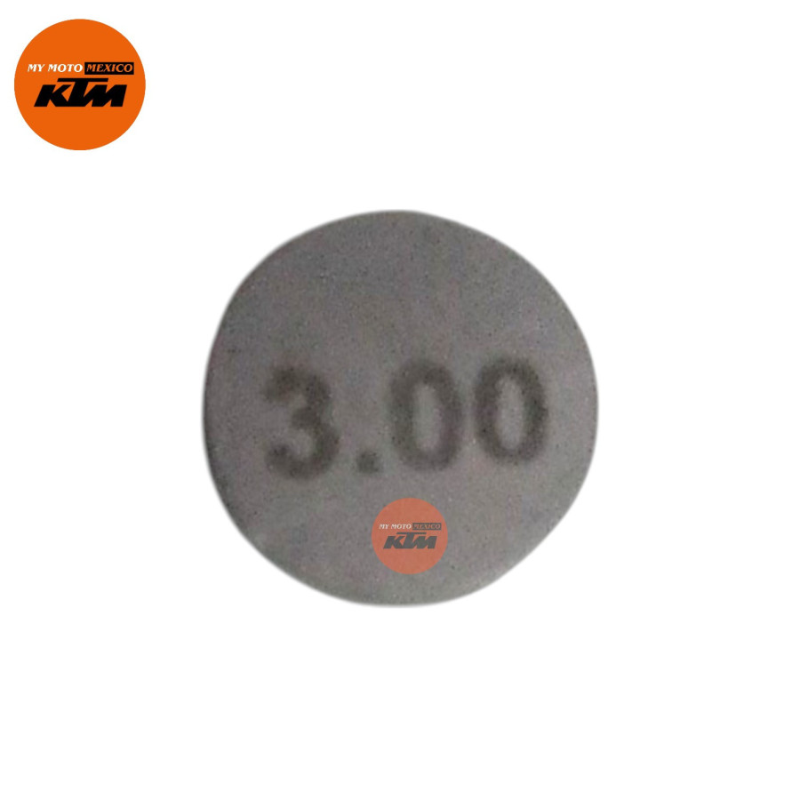 Monedas Pulsadoras Ajuste Valvulas (3.00mm)
