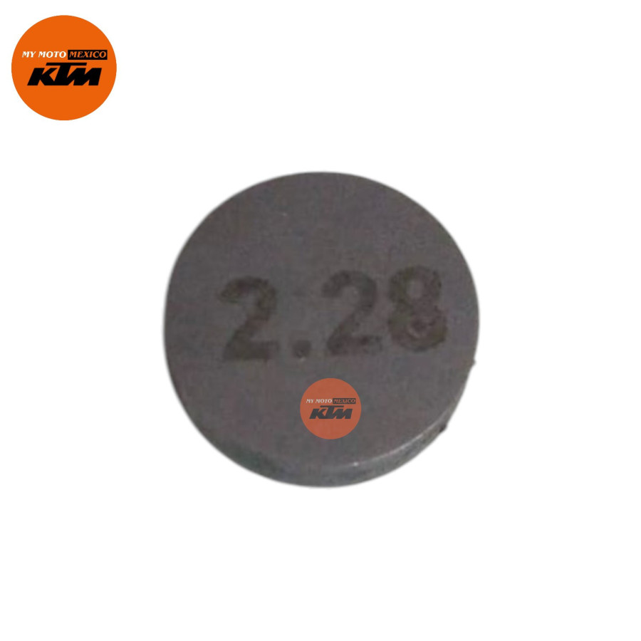 Monedas Pulsadoras Ajuste Valvulas (2.28mm)