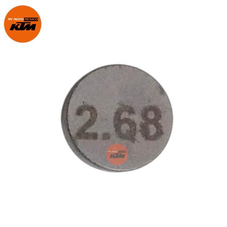 Monedas Pulsadoras Ajuste Valvulas (2.68mm)