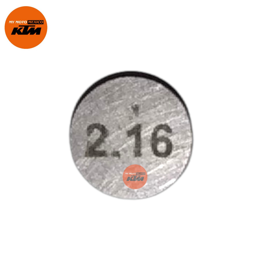 Monedas Pulsadoras Ajuste Valvulas (2.16mm)