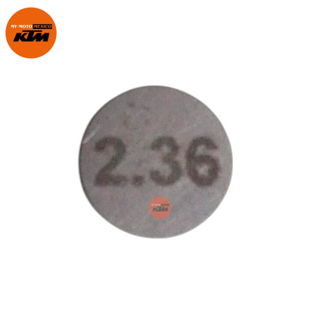 Monedas Pulsadoras Ajuste Valvulas (2.36mm)