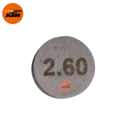 Monedas Pulsadoras Ajuste Valvulas (2.60mm)