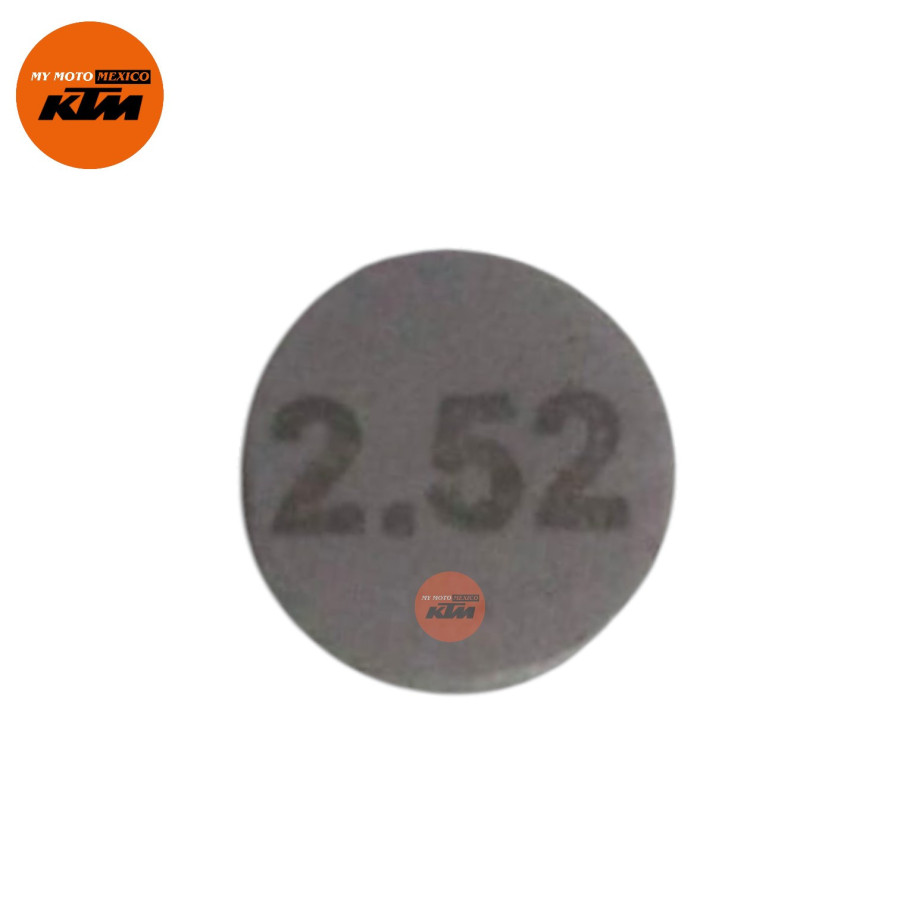Monedas Pulsadoras Ajuste Valvulas (2.52mm)