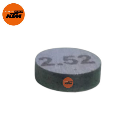 Monedas Pulsadoras Ajuste Valvulas (2.52mm)