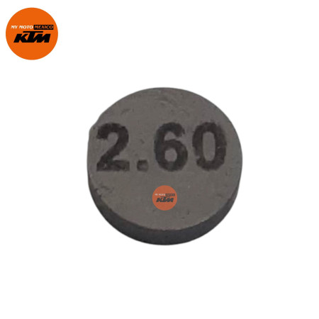 Monedas Pulsadoras Ajuste Valvulas (2.60mm)