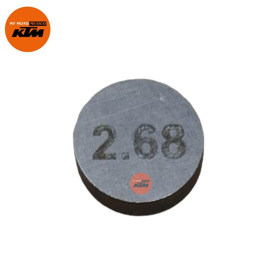 Monedas Pulsadoras Ajuste Valvulas (2.68mm)