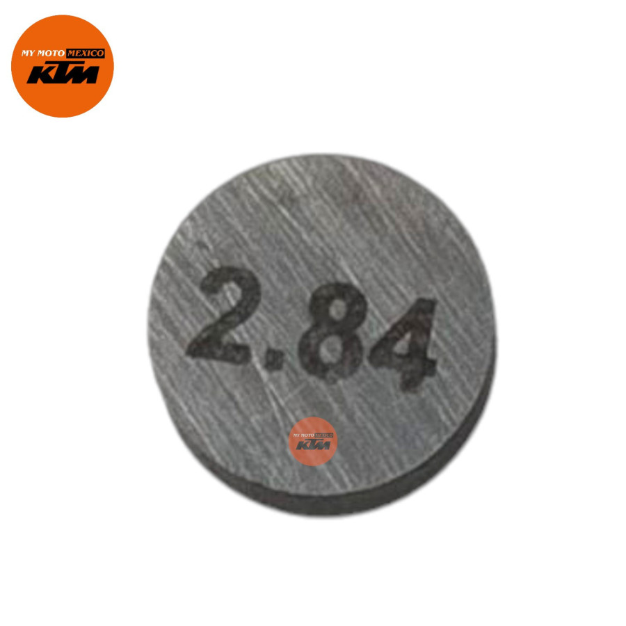 Monedas Pulsadoras Ajuste Valvulas (2.84mm)