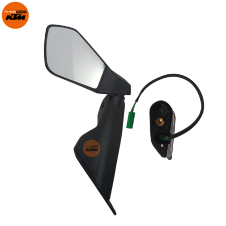 KIT DE ESPEJO IZQUIERDO CON DIRECCIONAL KTM RC 200 RC 390