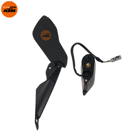 KIT DE ESPEJO DERECHO CON DIRECCIONAL KTM RC 200 RC 390