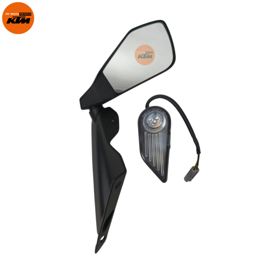 KIT DE ESPEJO DERECHO CON DIRECCIONAL KTM RC 200 RC 390