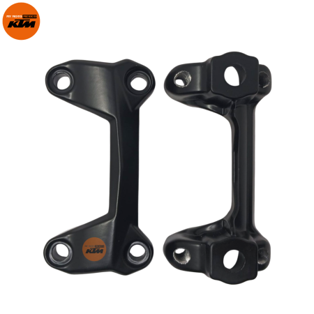 KIT DE SOPORTES DE MANUBRIO SUPERIOR E INFERIOR KTM DUKE 200 DUKE 250 DUKE 390