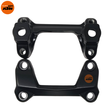 KIT DE SOPORTES DE MANUBRIO SUPERIOR E INFERIOR KTM DUKE 200 DUKE 250 DUKE 390