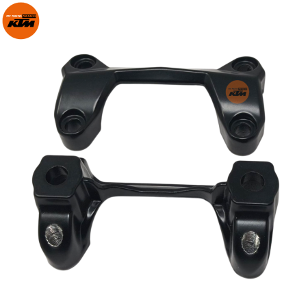 KIT DE SOPORTES DE MANUBRIO SUPERIOR E INFERIOR KTM DUKE 200 DUKE 250 DUKE 390
