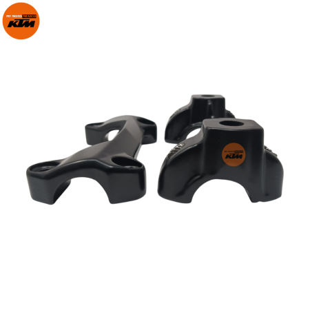 KIT DE SOPORTES DE MANUBRIO SUPERIOR E INFERIOR KTM DUKE 200 DUKE 250 DUKE 390