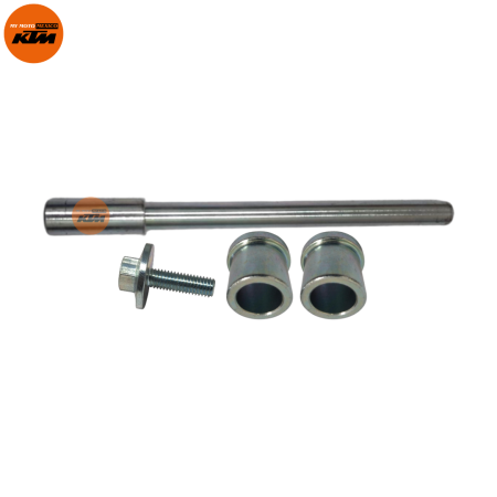 EJE DE RUEDA DELANTERA CON BUJE Y TORNILLO KTM DUKE 200 DUKE 250 DUKE 390 RC 200 RC 390 ADVENTURE 250 ADVENTURE 390