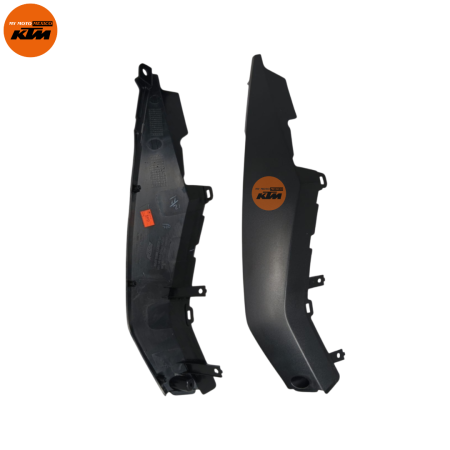 KIT DE TAPA LATERAL DE ASIENTO INFERIOR DERECHO E IZQUIERDO KTM DUKE 200 DUKE 390