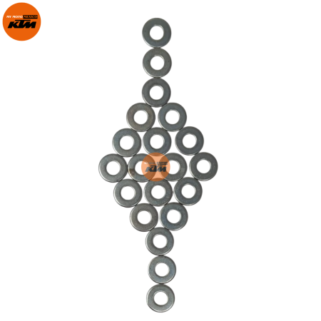 ARANDELAS PARA POSAPIES KTM DUKE 200 DUKE 250 DUKE 390 RC 200 RC 390