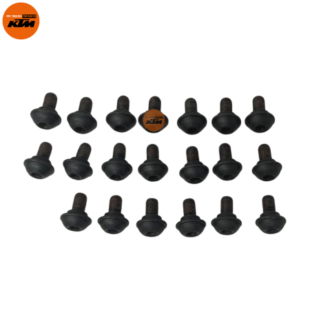 KIT DE TORNILLOS CON CABEZA KTM DUKE 200 DUKE 250 DUKE 390 RC 200 RC 390 ADVENTURE 250 ADVENTURE 390