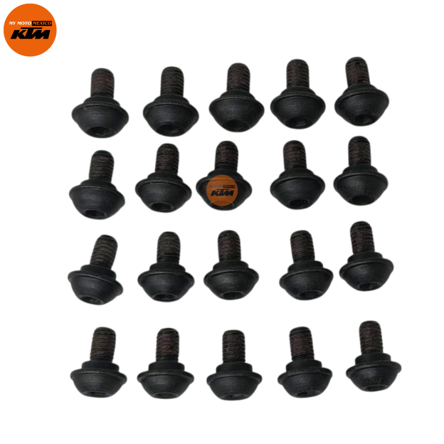 KIT DE TORNILLOS CON CABEZA KTM DUKE 200 DUKE 250 DUKE 390 RC 200 RC 390 ADVENTURE 250 ADVENTURE 390