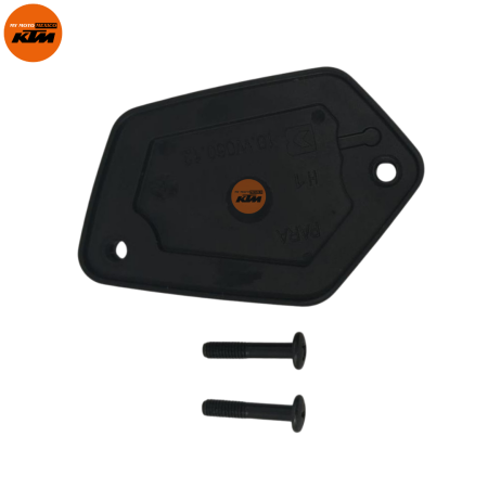 KIT DE TAPA Y TORNILLOS DEL DEPÓSITO DE LIQUIDO DE FRENO KTM DUKE 390 GEN-3