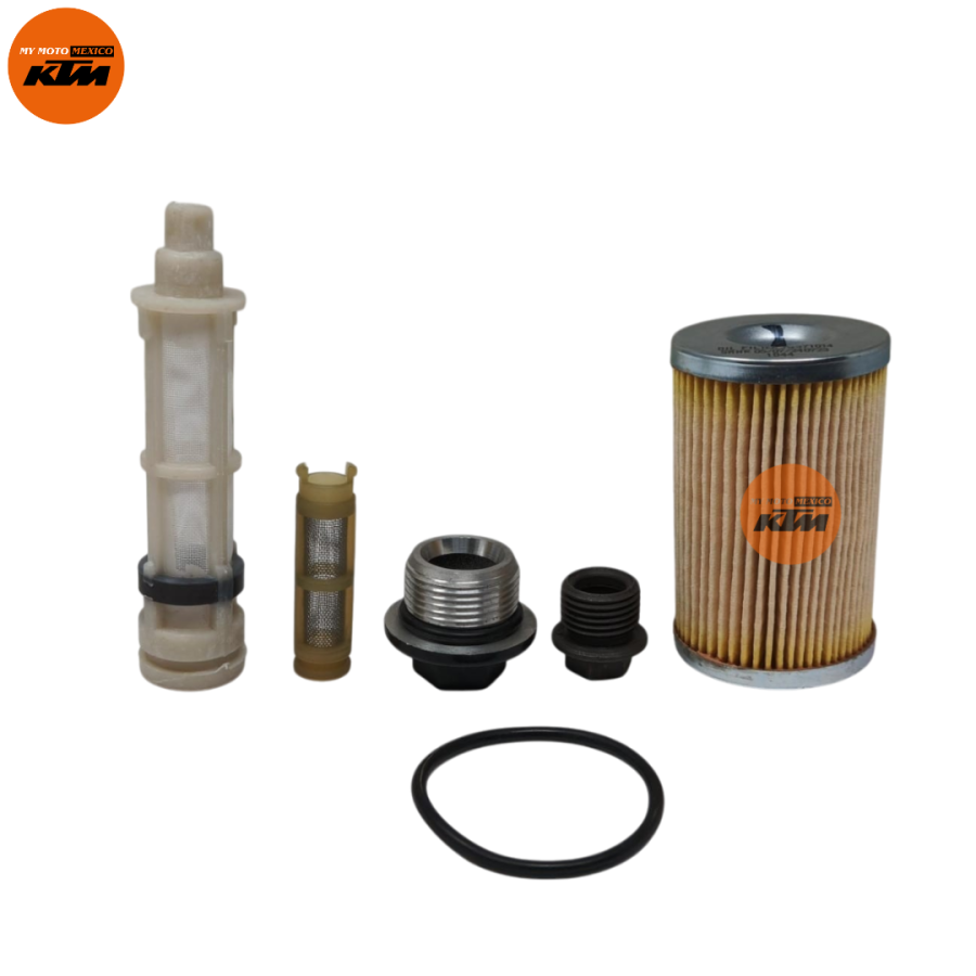 KIT DE FILTRO DE ACEITE KTM DUKE 200 DUKE 250 DUKE 390 RC 200 RC 390 ADVENTURE 250 ADVENTURE 390
