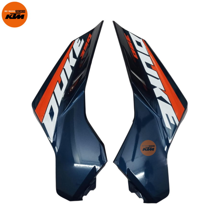 KIT DE TAPA DE TANQUE DERECHO E IZQUIERDO KTM DUKE 390 GEN-3