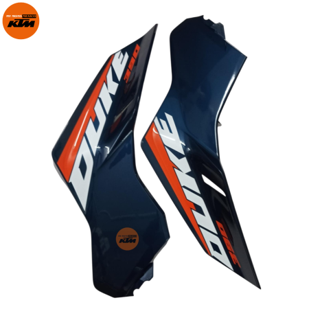 KIT DE TAPA DE TANQUE DERECHO E IZQUIERDO KTM DUKE 390 GEN-3