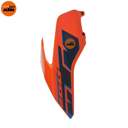 CONJUNTO DE CUBIERTA DE TANQUE IZQUIERDO NARANJA BRILLO DUKE 200