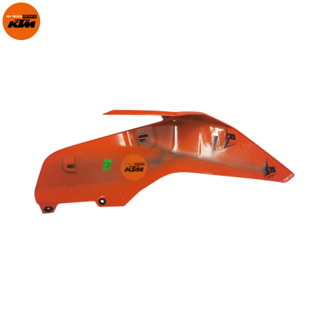CONJUNTO DE CUBIERTA DE TANQUE IZQUIERDO NARANJA BRILLO DUKE 200