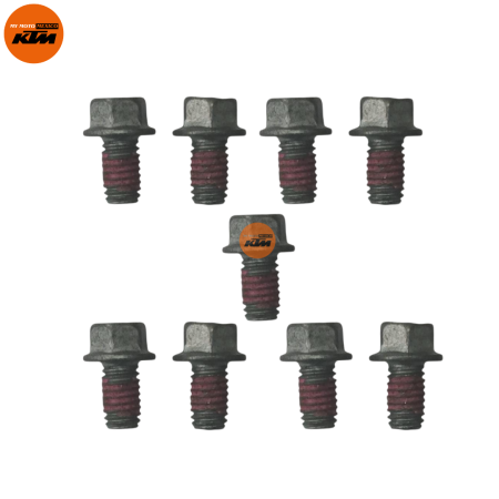 TORNILLOS M6X1X10L KTM DUKE 200 DUKE 250 DUKE 390 RC 200 RC 390 ADVENTURE 250 ADVENTURE 39O