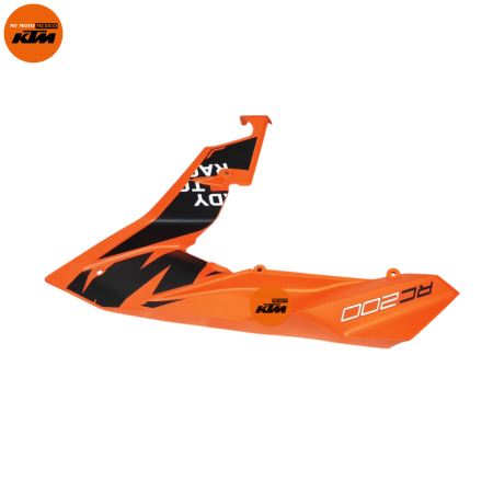 CALCOMANÍA IZQUIERDA MATE NARANJA ÉBANO PARA CARENADO LATERAL INTERIOR