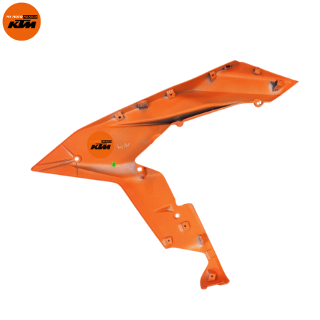 CALCOMANÍA IZQUIERDA MATE NARANJA ÉBANO PARA CARENADO LATERAL INTERIOR