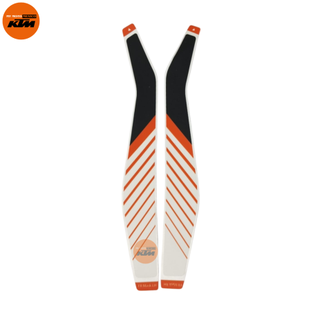 KIT DE STIKER DE TAPA DE FARO DERECHO E IZQUIERDO KTM DUKE 390