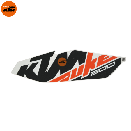 STIKER DE TAPA DE TANQUE DERECHO KTM DUKE 200