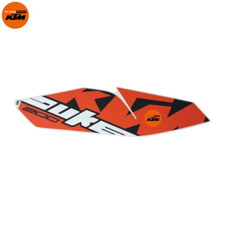 STIKER DE TAPA DE TANQUE IZQUIERDO KTM DUKE 200