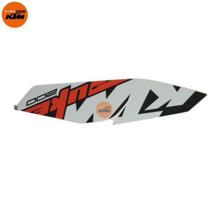 STIKER DE TAPA DE TANQUE DERECHO KTM DUKE 200