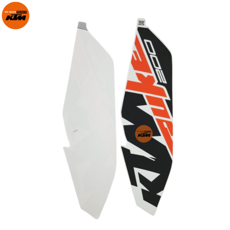KIT DE STIKER DE TAPA DE TANQUE DERECHO E IZQUIERDO KTM DUKE 200