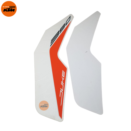 KIT DE STIKER DE TAPA DE TANQUE DERECHO E IZQUIERDO KTM DUKE 390