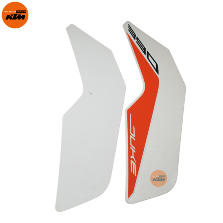 KIT DE STIKER DE TAPA DE TANQUE DERECHO E IZQUIERDO KTM DUKE 390