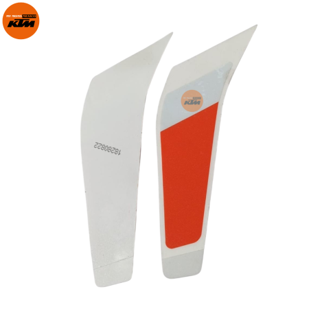 KIT DE STIKER DE TAPA DERECHO E IZQUIERDO KTM DUKE 200