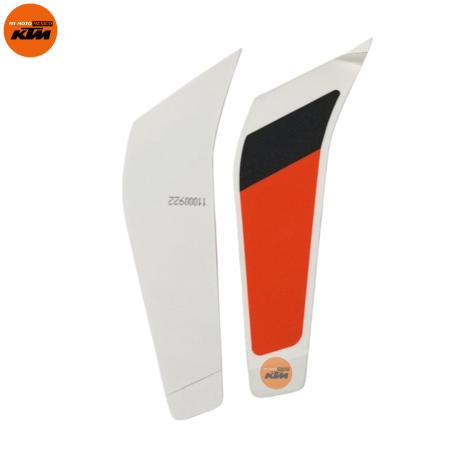 KIT DE STIKER DE TAPA DERECHO E IZQUIERDO KTM DUKE 200