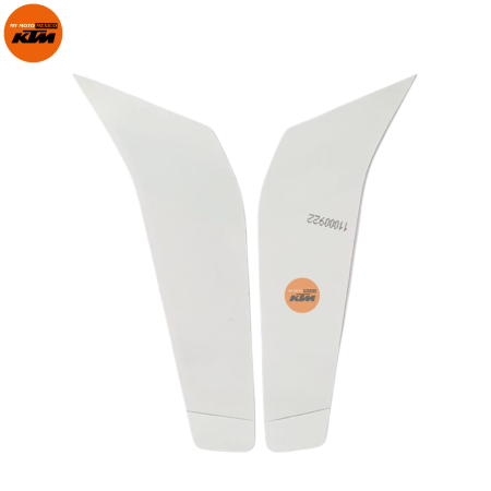 KIT DE STIKER DE TAPA DERECHO E IZQUIERDO KTM DUKE 200