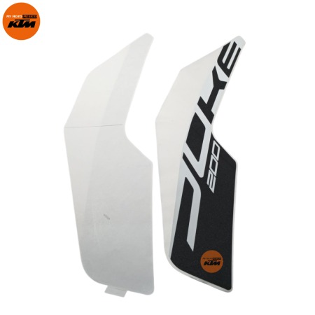 KIT DE STIKER DE TAPAS DE TANQUE DERECHO E IZQUIERDO KTM DUKE 200
