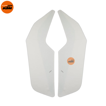 KIT DE STIKER DE TAPAS DE TANQUE DERECHO E IZQUIERDO KTM DUKE 390