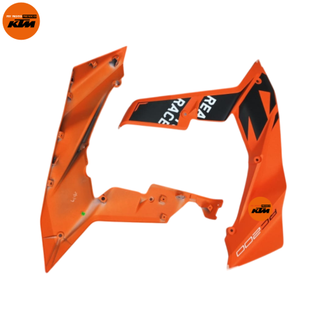 KIT DE STIKER DE TAPAS DE TANQUE MATE DERECHO E IZQUIERDO KTM RC 200